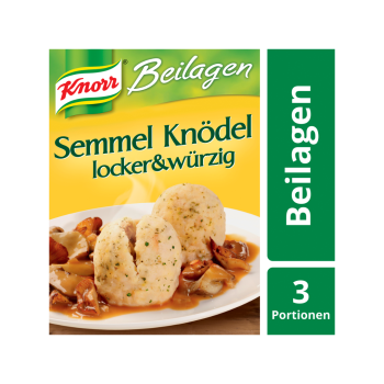 Knorr Beilagen Semmelknödel, 6 Stück, in Kochbeuteln